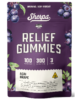 SHERPA GUMMY 100MG 3PK ACAI GRA