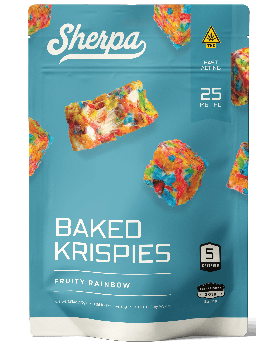SHERPA KRISPIE 25MG 5PK FRUITY