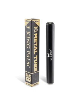 KING PALM METAL TUBE BLACK 1CT