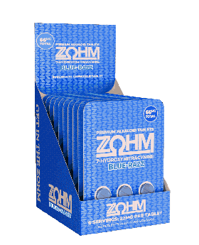 ZOHM 7OH 22MG 3PK BLUE RAZZ 10CT