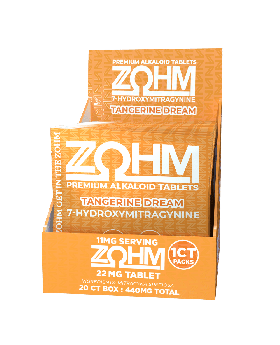 ZOHM 7OH 22MG 1PK TANGERINE 20CT