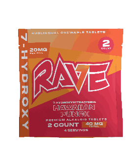 RAVE 7OH 20MG 2PK HAWAII 40CT