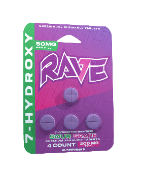 RAVE 7OH 50MG 4PK SOUR GRAPE 10C