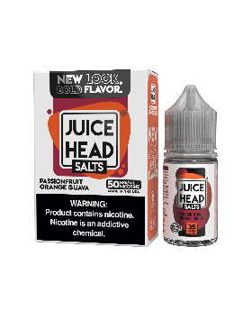 JUICE HEAD 30ML PASSIONFRUIT ORANGE GUAVA 50MG