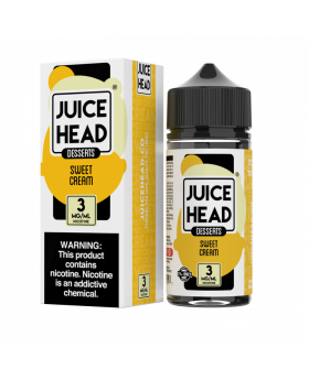 JUICE HEAD 100ML ZTN DESSERTS SWEET CREAM 3MG