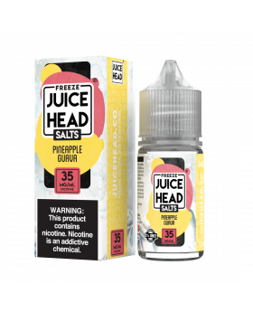 JUICE HEAD 30ML SALTS ZTN FREEZE PINEAPPLE GUAVA 35MG