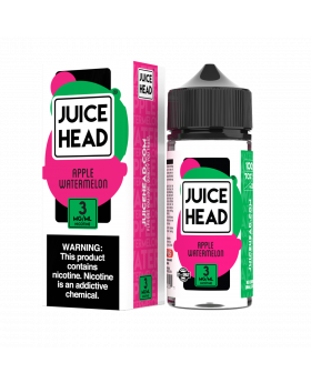 JUICE HEAD 100ML APPLE WATERMELON 3MG