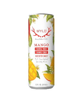 WYLD HEMP DRINK SELTZER MANGO 4C