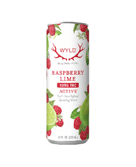 WYLD HEMP DRINK SELTZER RASP 4CT