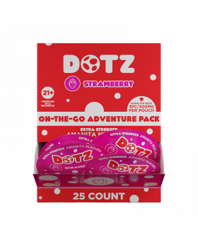 DOTZ GUMMY POUCH STRAWBERRY 1CT