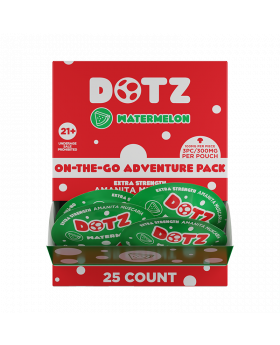 DOTZ GUMMY POUCH WATERMELON 1CT