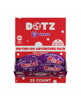 DOTZ GUMMY POUCH GRAPE 1CT