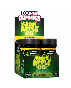 LOOPER GUMMY 20PK GREEN APPLE 6C