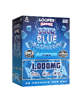 LOOPER GUMMY 2PK SOUR BLUE 25CT