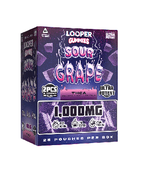 LOOPER GUMMY 2PK SOUR GRAPE 25CT