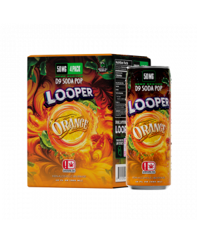 LOOPER DRINK SELTZER ORANGE 4CT