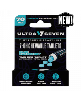 ULTRA 7OH 7MG 10PK BLUE RASP 6CT