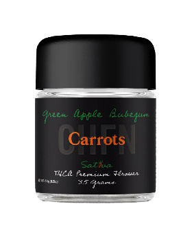 CHFN FLOWER 3.5G SAT GREEN APPLE