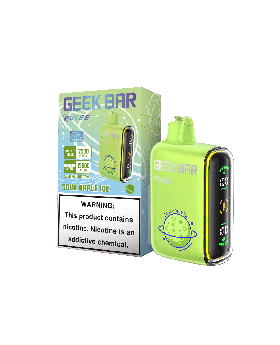 GEEK BAR PULSE SOUR APPLE ICE 5C