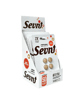 SEVN 7OH 50MG 4PK BROWN 10CT