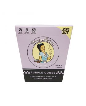 BLAZY SUSAN PURPLE 1.25 6PK 21CT