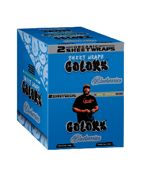 COLORS WRAPS BLUEBERRIES 25/2PK