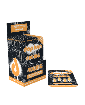 DOPIUM 7OH 100MG 4PK MANGO 10CT