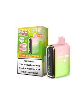 GEEK BAR PULSE SOUR STRAW 5CT