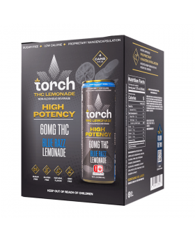 TORCH DRINK 60MG BLUE RAZZ 4CT