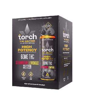 TORCH DRINK 60MG STRAW LEMON 4CT