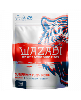WAZABI FLOWER 7G SUGARDADDY PURP