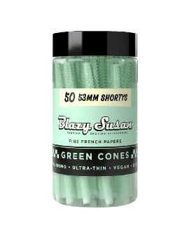 BLAZY SUSAN GREEN 53MM 50CT JAR
