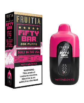 FIFTY BAR 20K WATERMELON ICE 5CT