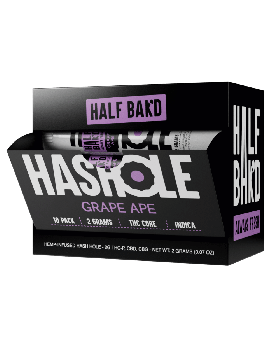 HALF BAKD HASH 2G GRAPE APE 10CT
