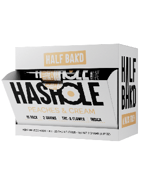 HALF BAKD HASH 2G IND PEACHES 10