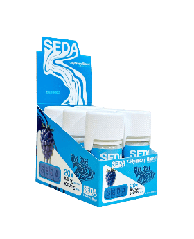 SEDA 7OH 100MG 20PK BLUE RAZZ 6C