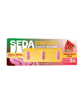 SEDA PSEU 120MG 3PK WM BLAST 10C