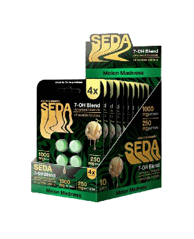 SEDA 7OH 250MG 4PK MELON 10CT