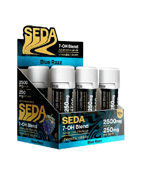 SEDA 7OH 250MG 10PK BLUE RAZZ 6C