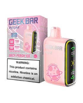 GEEK BAR PULSE JUICY PEACH 5CT