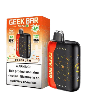 GEEK BAR PULSE X PEACH JAM 5CT