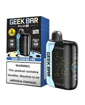 GEEK BAR PULSE X SOUR FAB 5CT