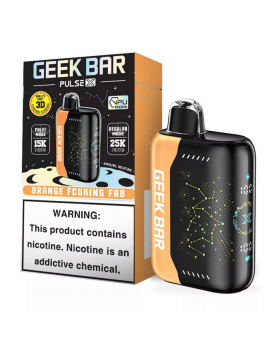 GEEK BAR PULSE X ORANGE FAB 5CT