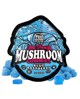 TRE HOUSE MUSHROOM BLU RASP 10CT