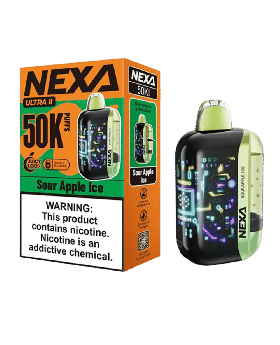 NEXA ULTRA 50K SOUR APPLE ICE 5C