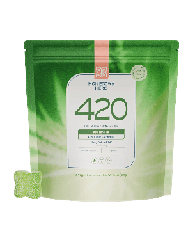 HOMETOWN GUMMY 420 KEY LIME