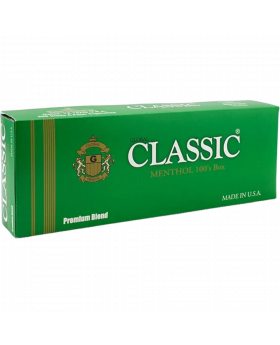 CLASSIC MENTHOL 100 BOX