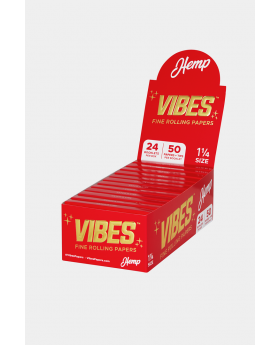 VIBES PAPER FILTER 1.25 HEMP 24C