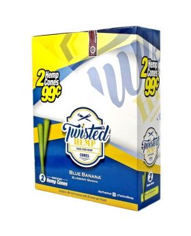 TWISTED CONES 2/99 B/BANANA 10/2