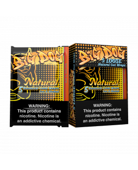 BIG DOG LEAF NATURAL 8CT